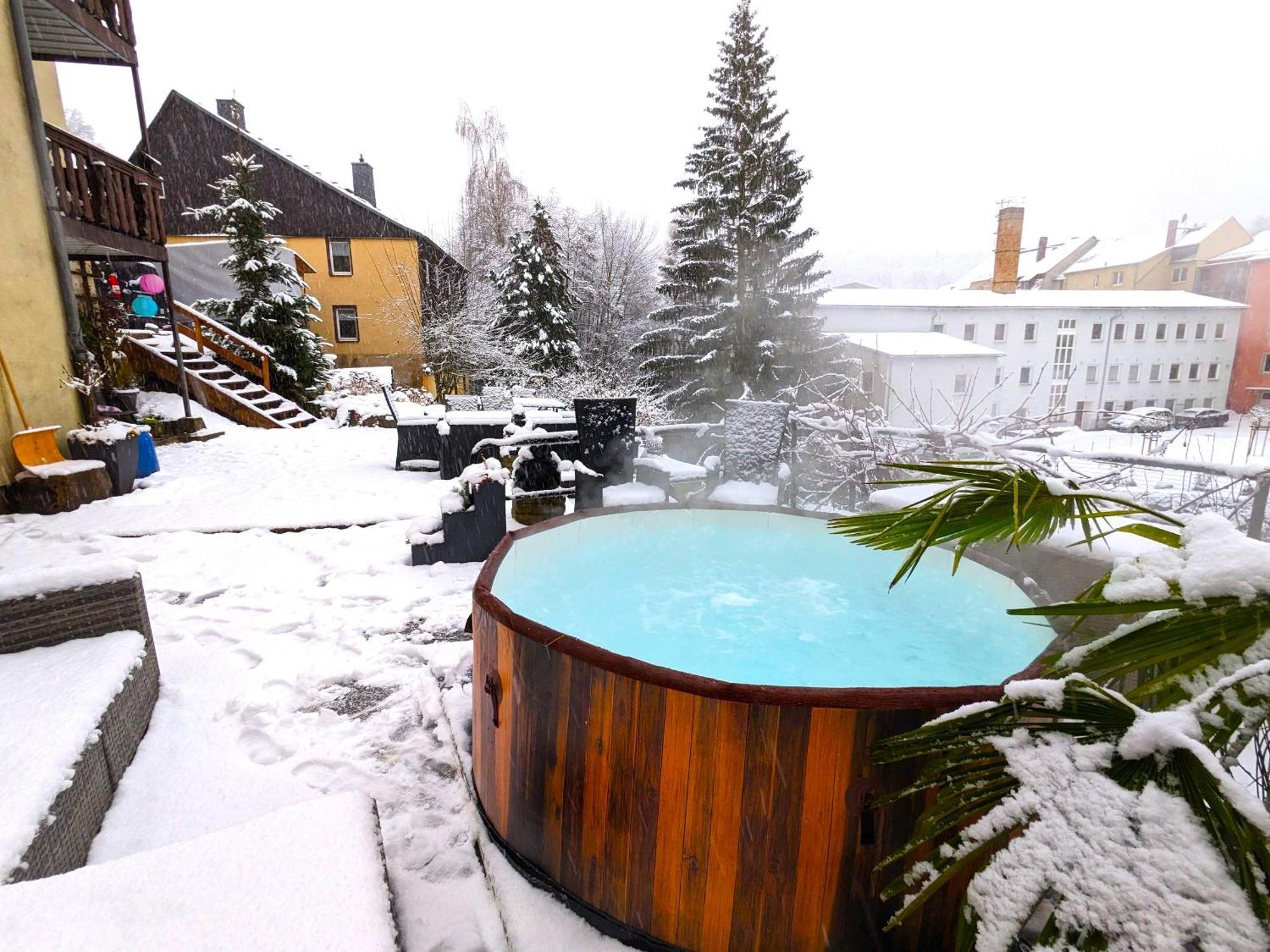 Ut - Urlaubsmagie - Urlaubstraum Mit Whirlpool, Pool & Sauna Sebnitz Dış mekan fotoğraf