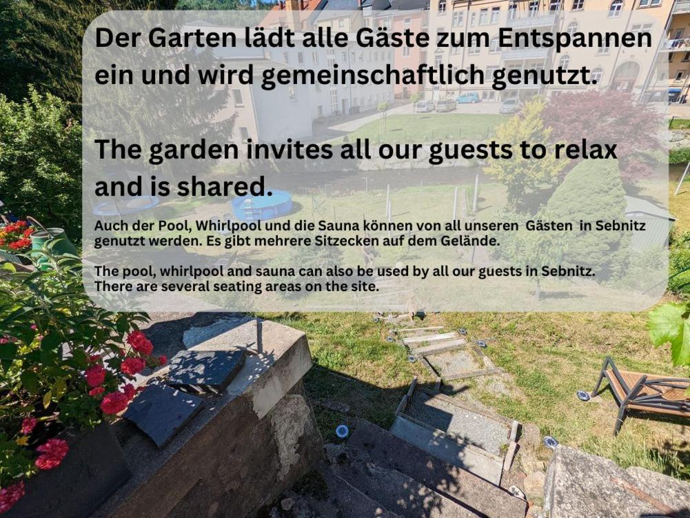 Ut - Urlaubsmagie - Urlaubstraum Mit Whirlpool, Pool & Sauna Sebnitz Dış mekan fotoğraf